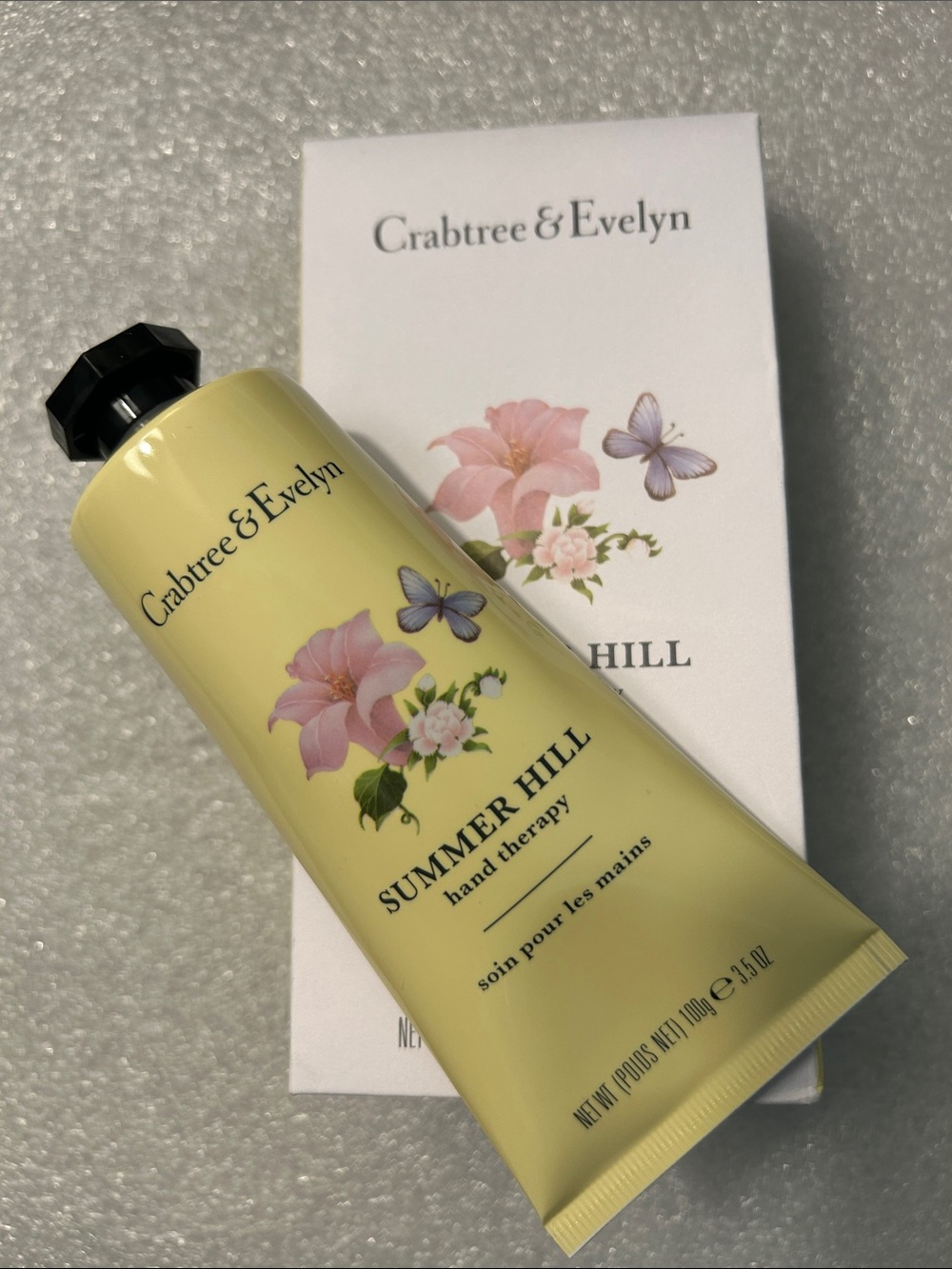 Crabtree & Evelyn Summer Hill Yellow Floral Hand Cream